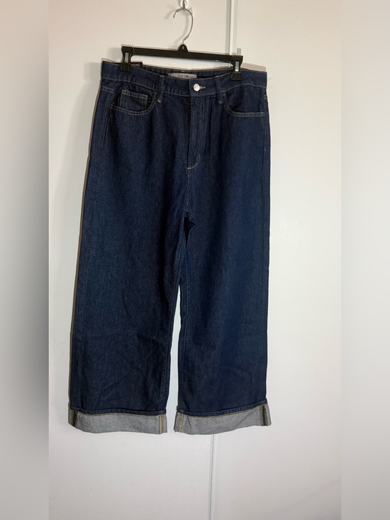 Joe's Jeans Denim - Joe's Jeans Dark Indigo Relaxed wide leg Jeans women’s size 30